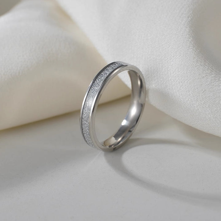 Damascus pattern ring