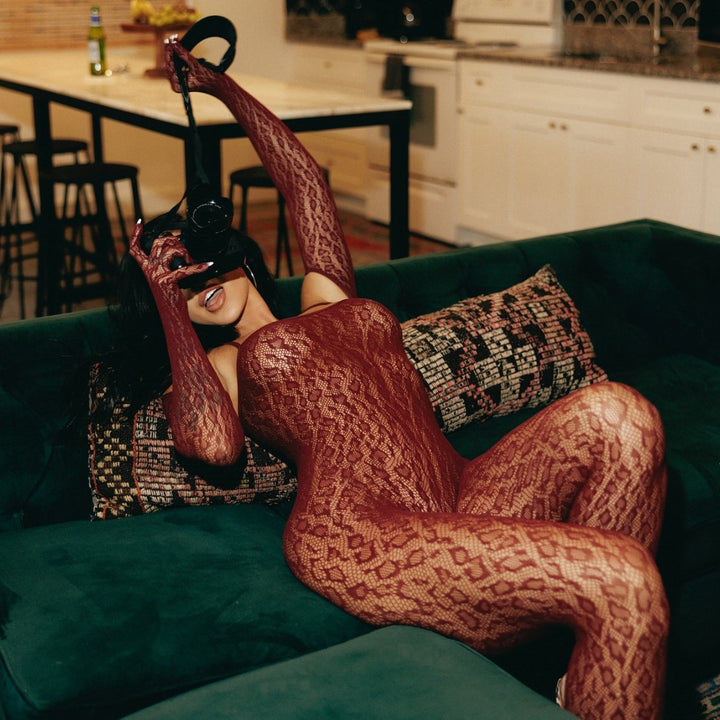 Leopard Lace Sheer Bodysuit