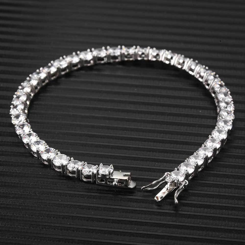 Classic Full Inlay Tennis Bracelet