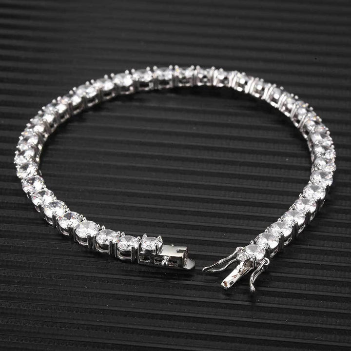 Classic Full Inlay Tennis Bracelet