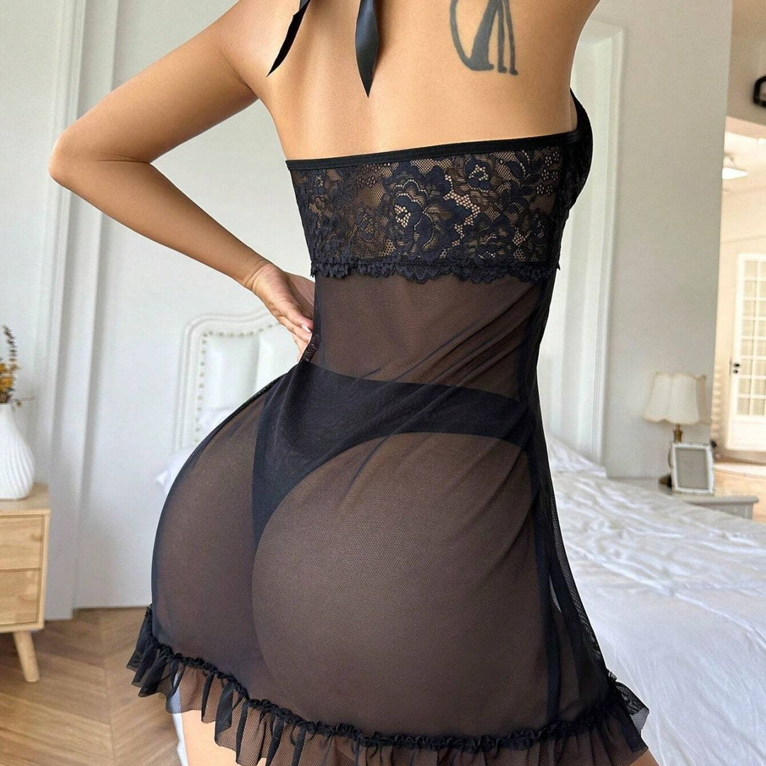 Lace Temptation Babydoll Set