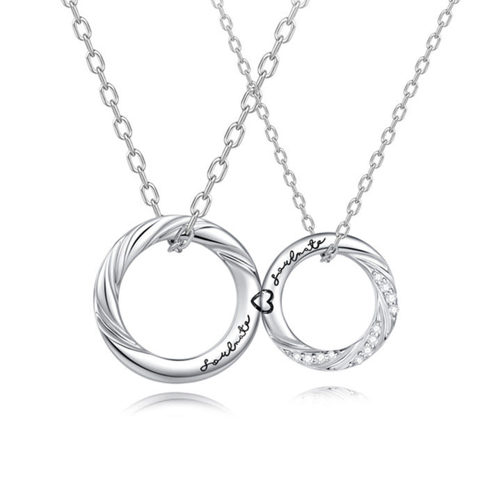 Love Frequency Magnetic Couple Necklace