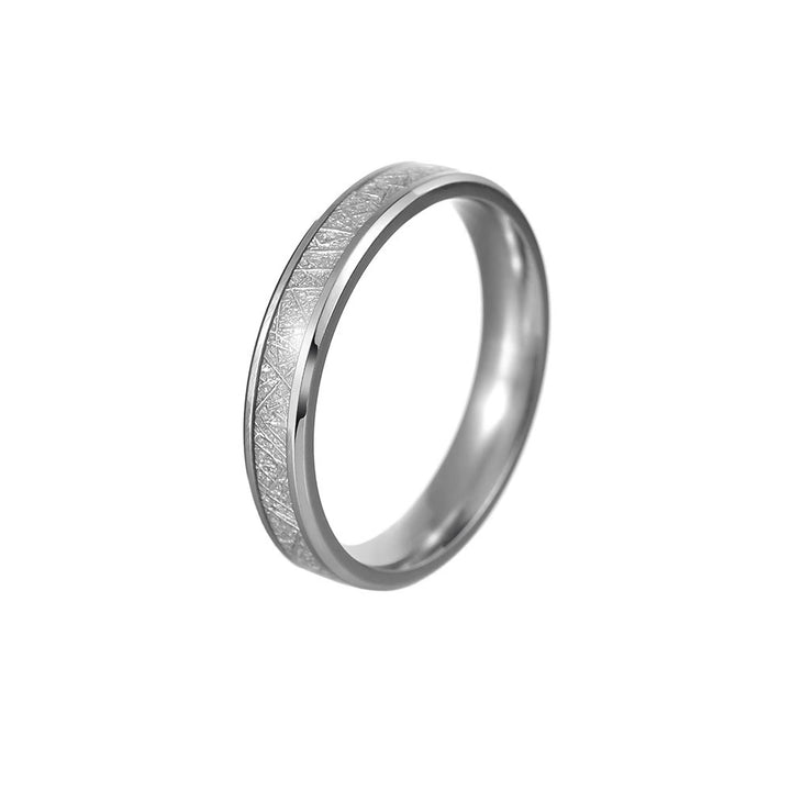 Damascus pattern ring