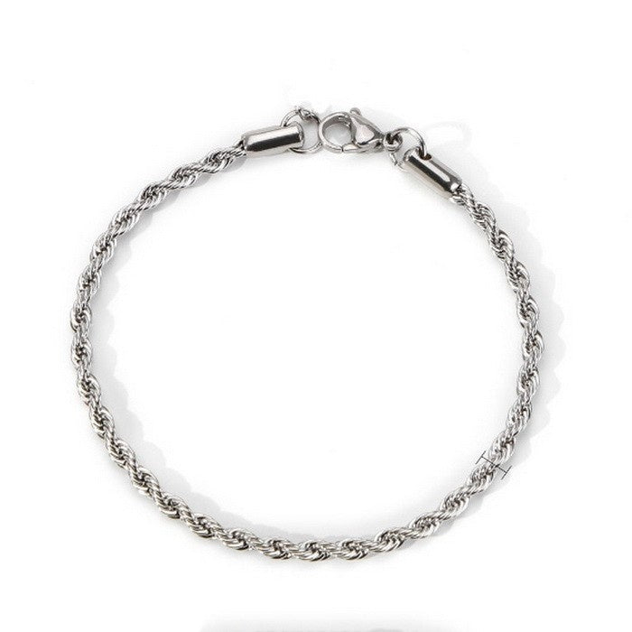 Hip-Hop Twist Chain Bracelet