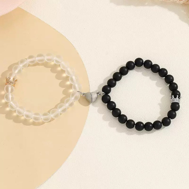 Heart Magnetic Luminous Couple Bracelet