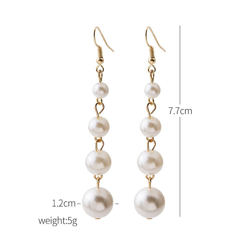 Pearl Grace Gold 18K Gold Freshwater Pearl Earring 5-Piece Set