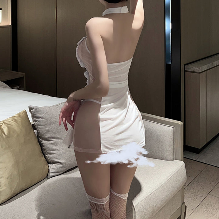 Sexy Nurse Costume Mini Dress