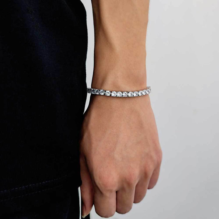 Classic Full Inlay Tennis Bracelet
