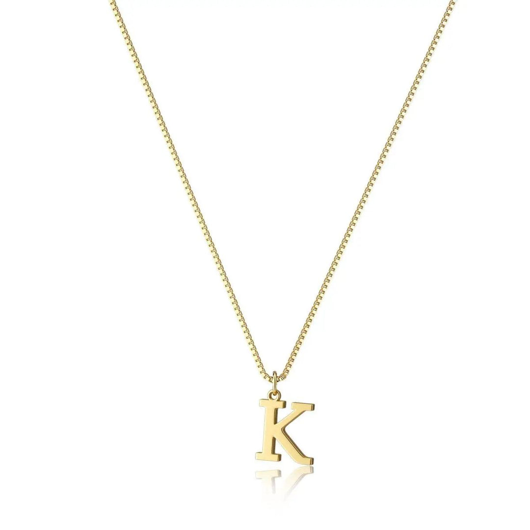 Minimalist Personalized 26-Letter Custom Necklace