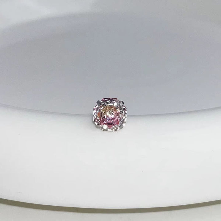 Colorful Gemstone Solitaire Earrings
