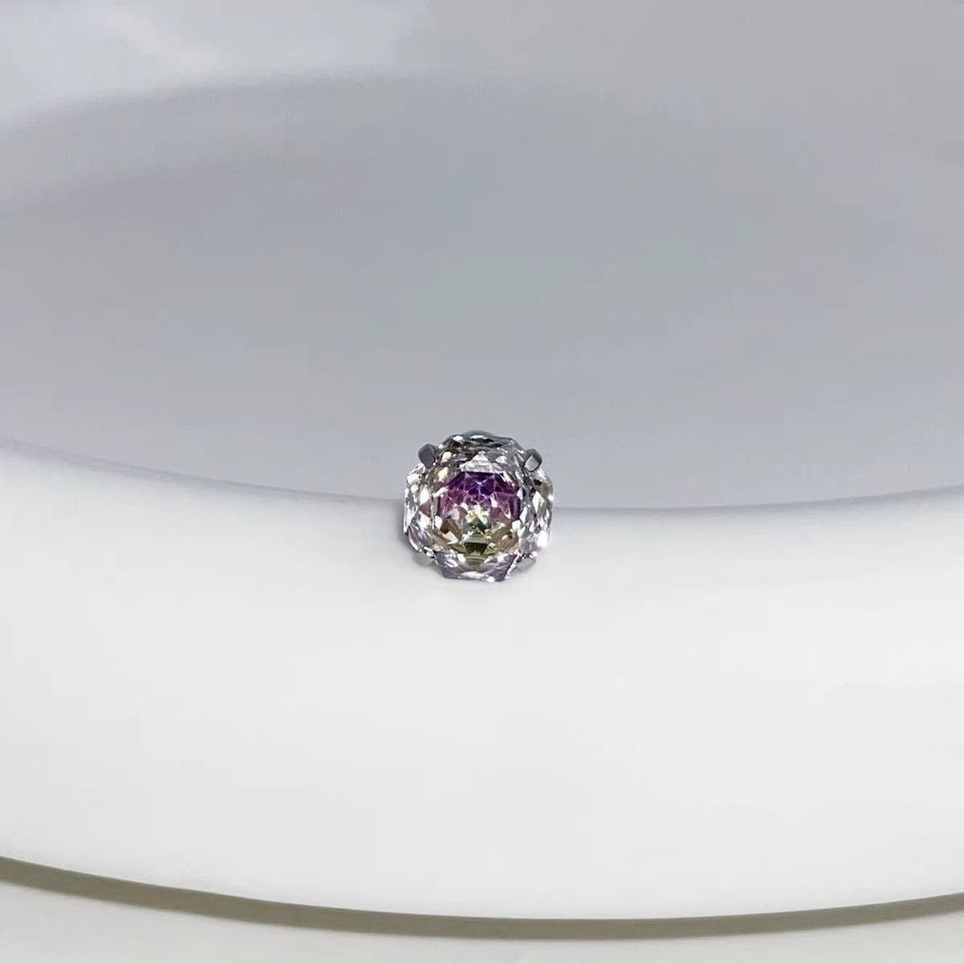 Colorful Gemstone Solitaire Earrings