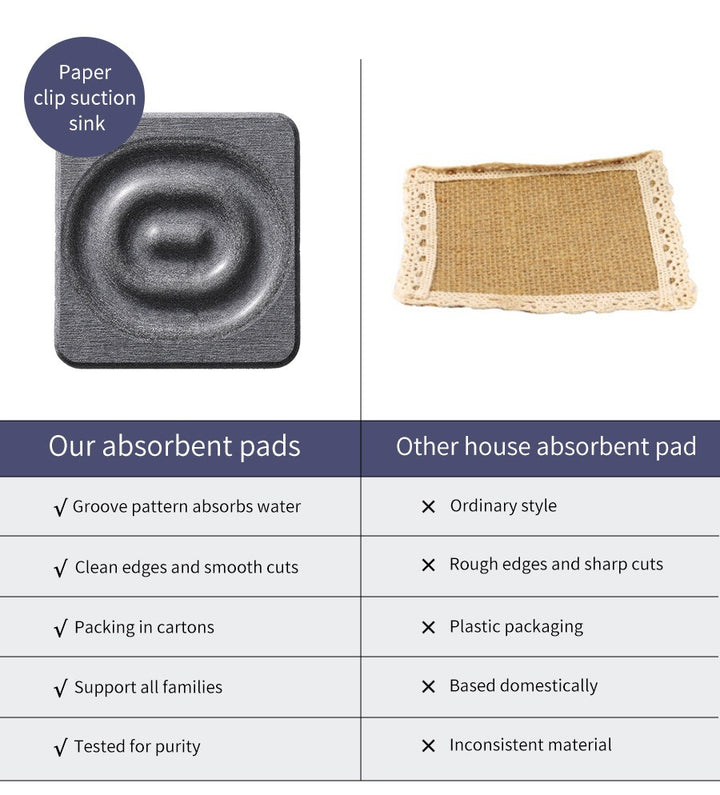 Eco-friendly Minimalist Diatomaceous Earth Quick-Dry Coasters