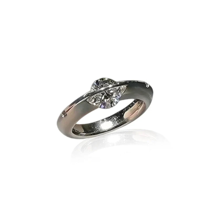 ❤️ Valentine's Day Gift 💎 Spinning Diamond Ring Symbolizing the Star of the Universe