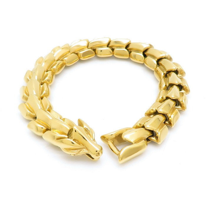 Vintage Dragon Bone Bracelet