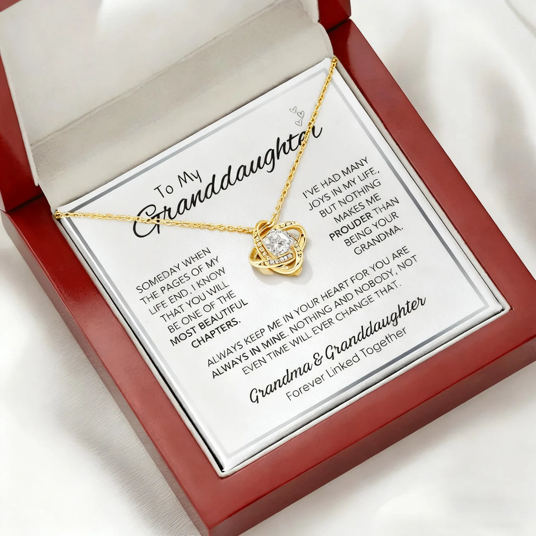 Forever Linked Together - Love Knot Necklace