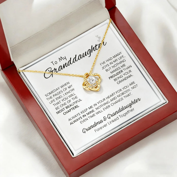 Forever Linked Together - Love Knot Necklace