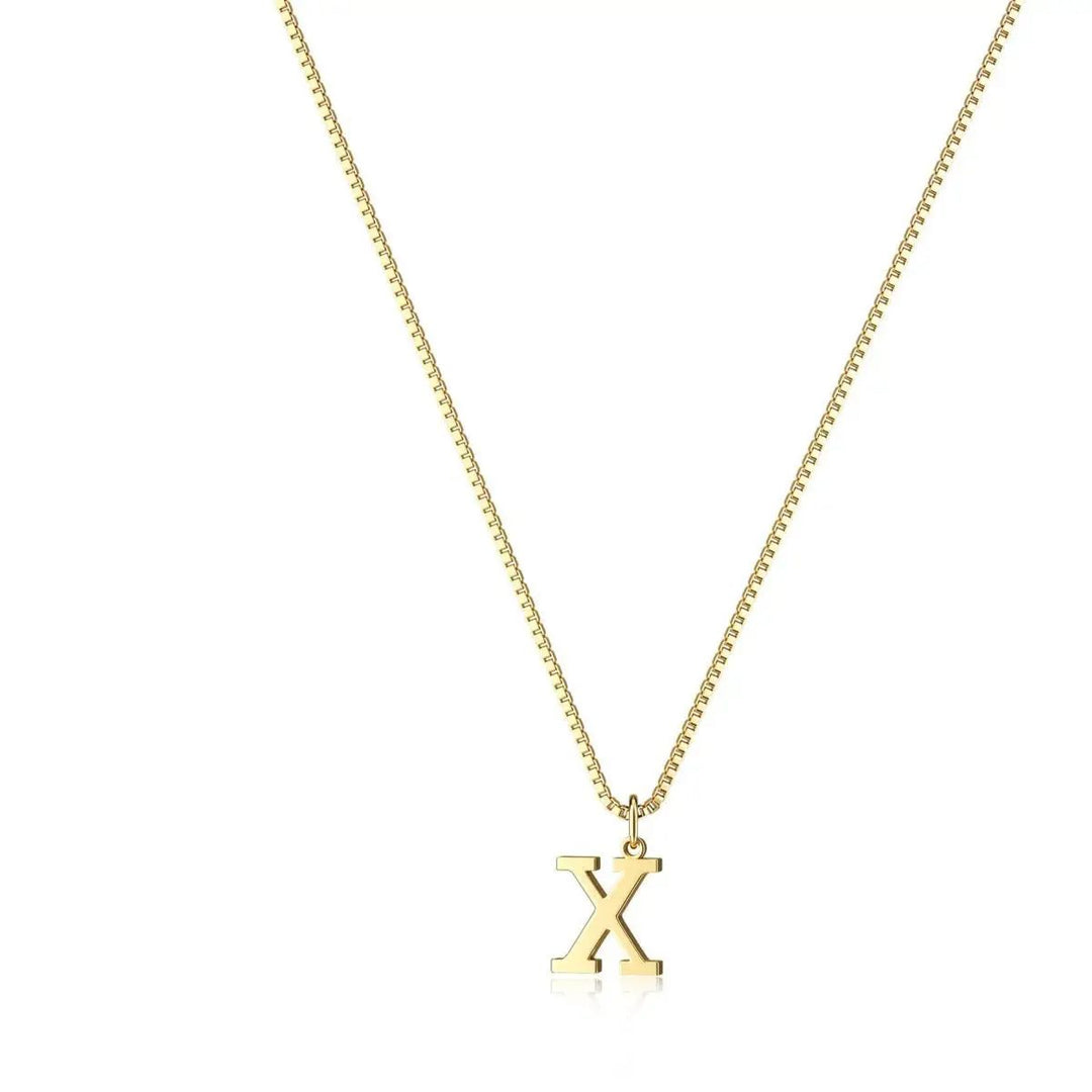 Minimalist Personalized 26-Letter Custom Necklace