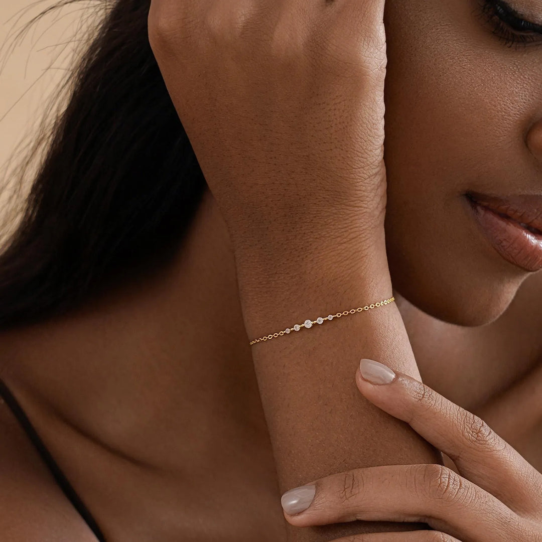 Minimalist Diamond Bracelet