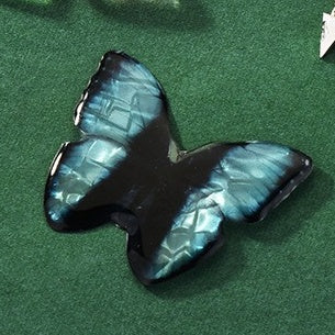 S925 Silver 6 Styles Available Light Luxury Dark Butterfly Pendant Necklace