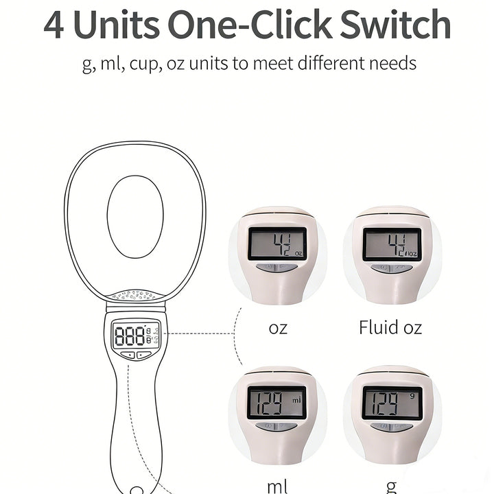 Precision Scoop Digital Measuring Spoon