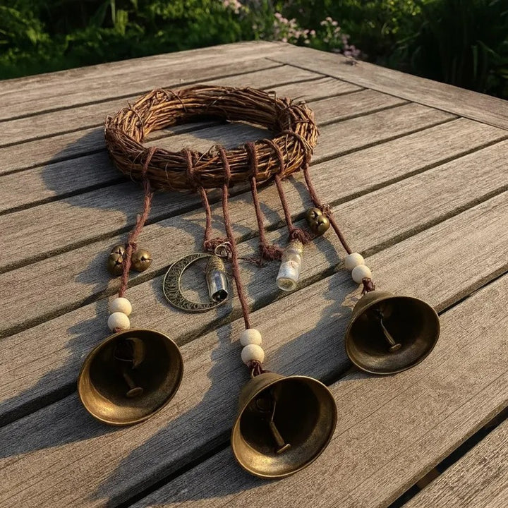 Classic Witch Protection Bells · Blessing Bottle Wind Chime