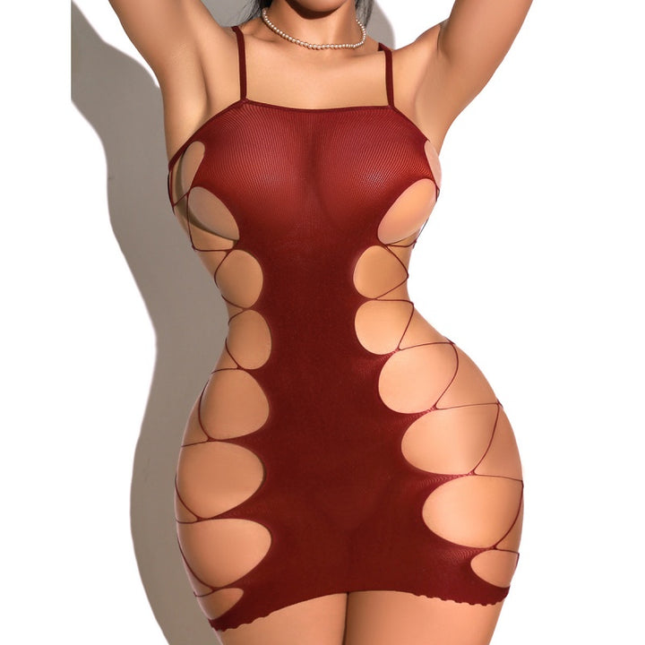 Cutout Mesh Bodycon