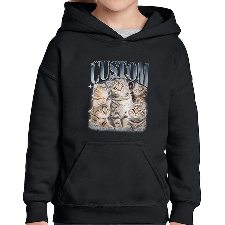 Custom Printing Vintage HipHop Vintage Pet Sweatshirt