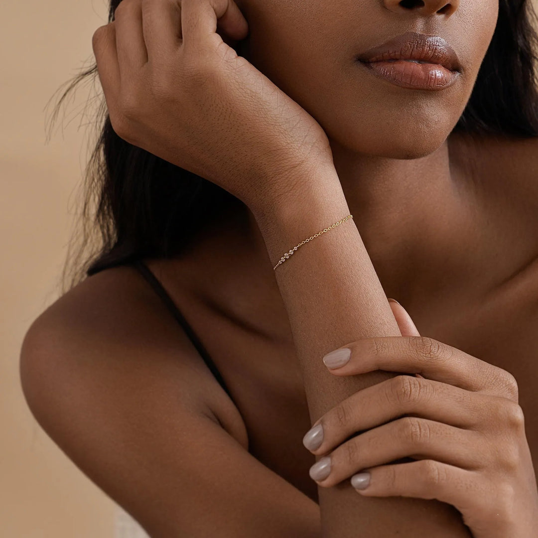 Minimalist Diamond Bracelet