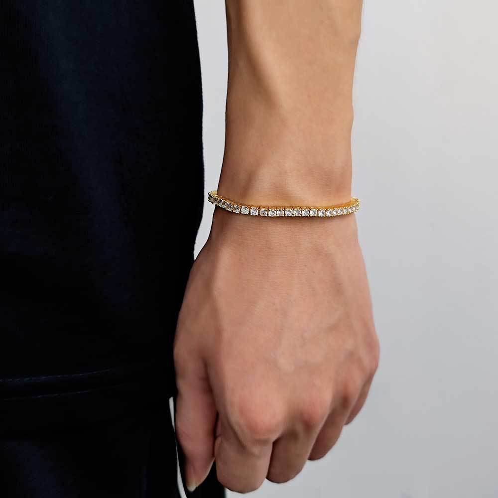 Classic Full Inlay Tennis Bracelet