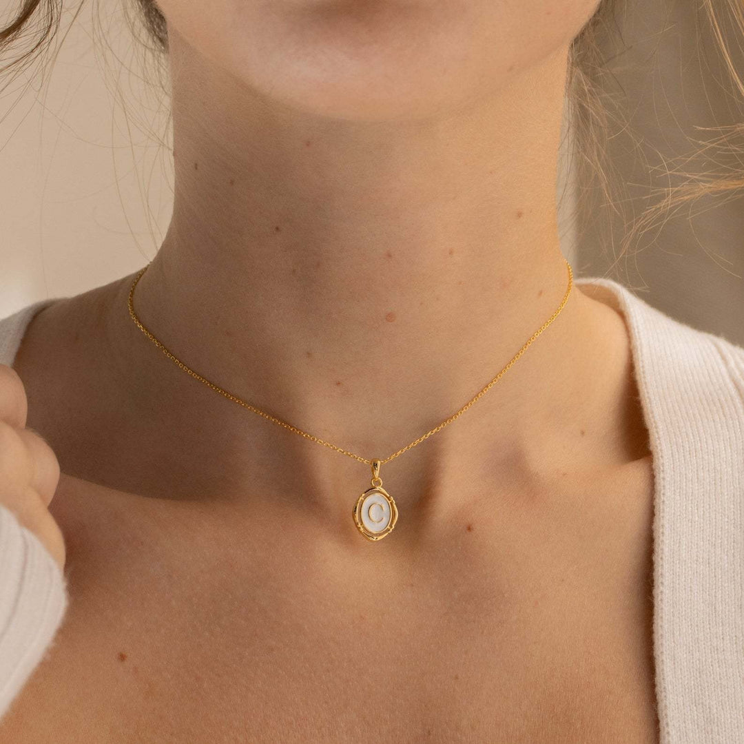 26 Letters Initial Necklace | Personalized Alphabet Pendant Chain