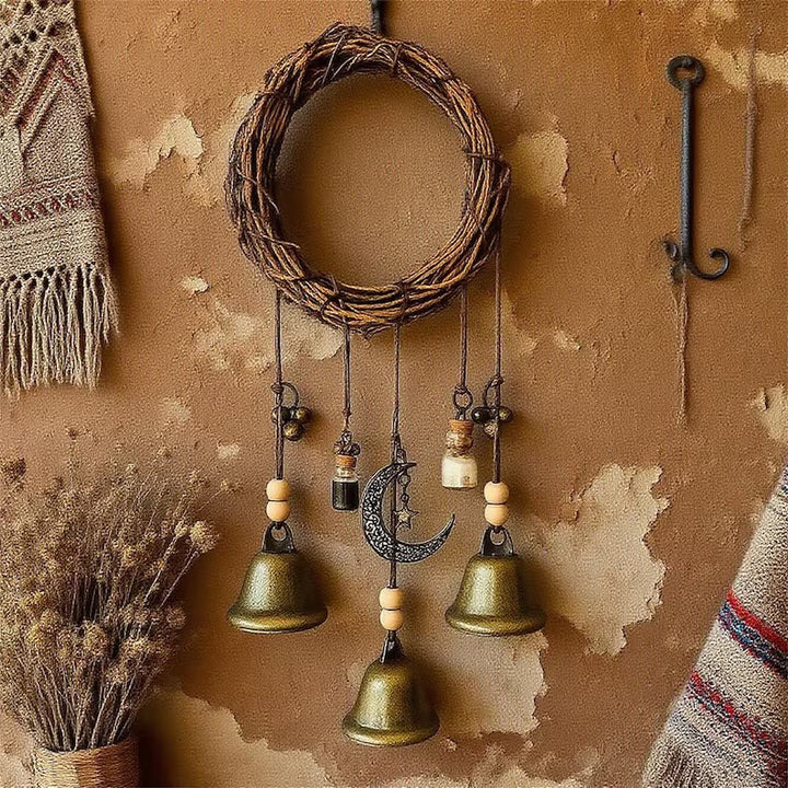 Classic Witch Protection Bells · Blessing Bottle Wind Chime