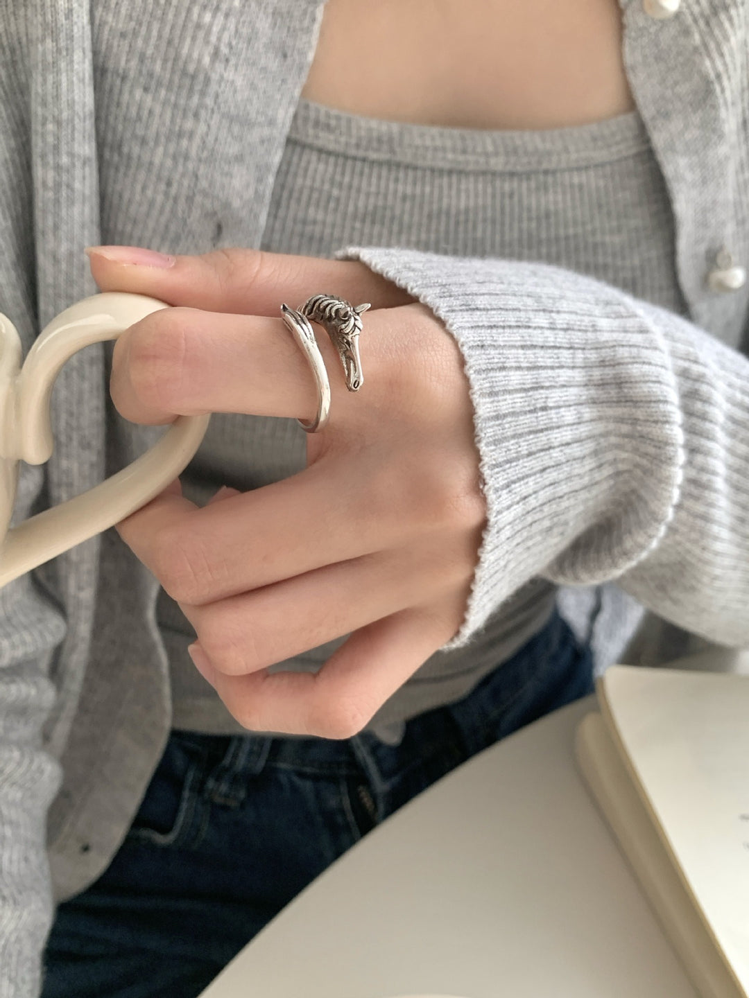2026 Year of the Horse Sterling Silver Ring | Symbol of Freedom & Strength