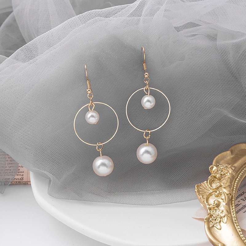 Pearl Grace Gold 18K Gold Freshwater Pearl Earring 5-Piece Set