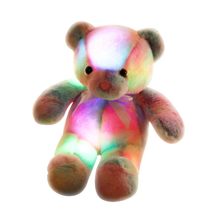 🧸 50% OFF NOW! 🌈 LED Teddy Bear Night Light – Color Changing, Soft Plush Toy & Perfect Soothing Gift 🎁✨