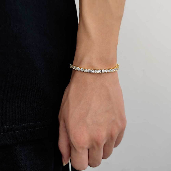 Classic Full Inlay Tennis Bracelet