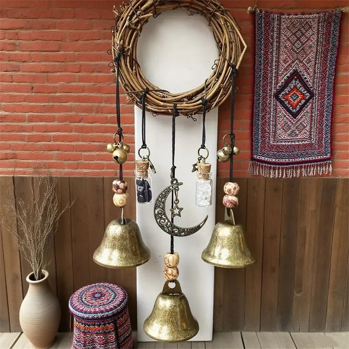 Classic Witch Protection Bells · Blessing Bottle Wind Chime