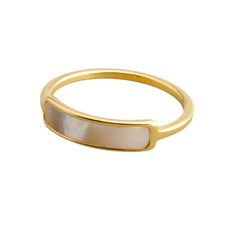 Mother of Pearl Inlay Ring