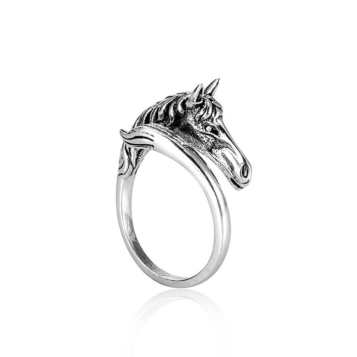 2026 Year of the Horse Sterling Silver Ring | Symbol of Freedom & Strength