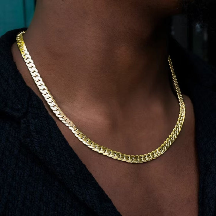 Hip-Hop Fans' Standard Cuban Link Necklace