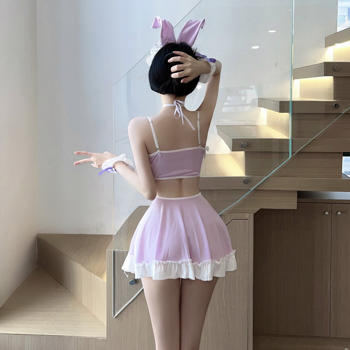 Pastel Bunny Maid Cosplay Set