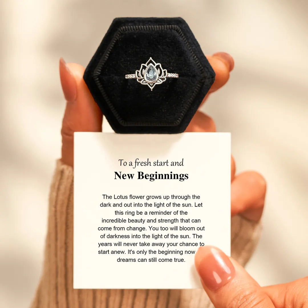 Fresh Start & New Beginnings Promise Ring