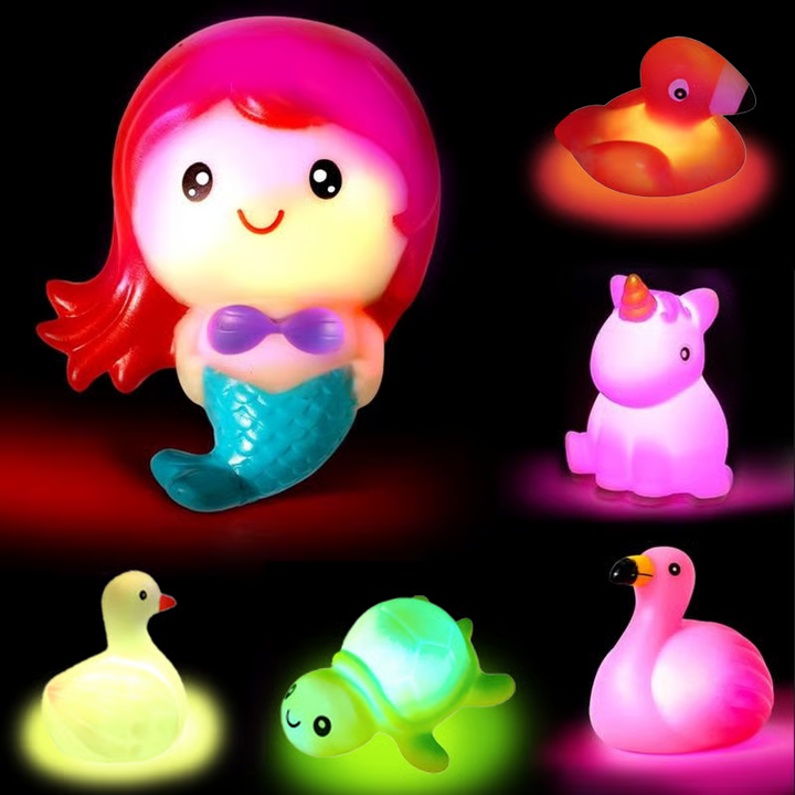 Light-up Bath Toys for Kids 3-8, Glow in the Water 🌊✨