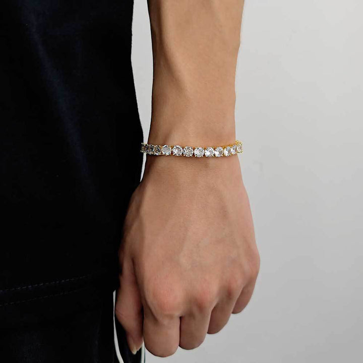 Classic Full Inlay Tennis Bracelet