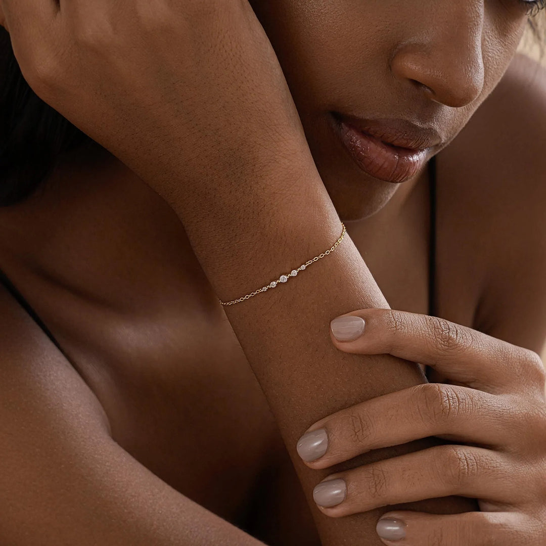 Minimalist Diamond Bracelet