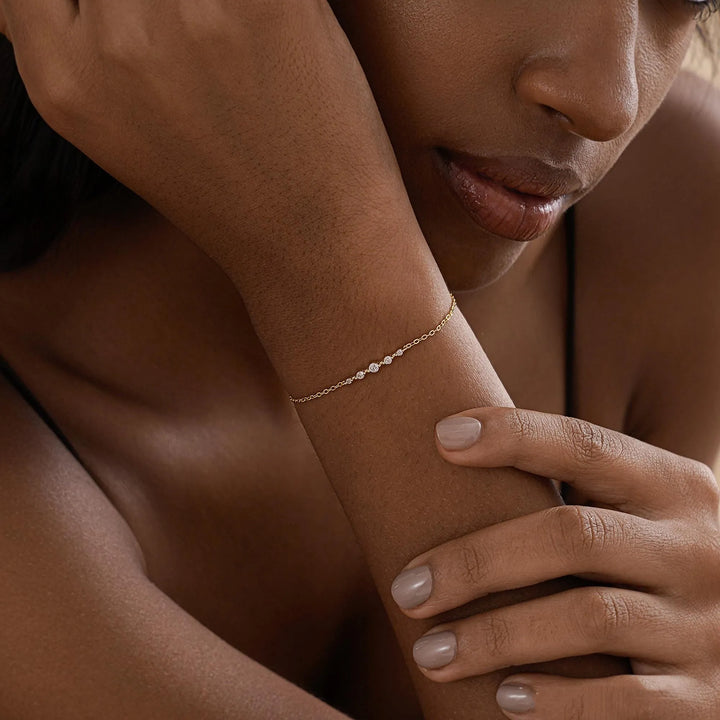 Minimalist Diamond Bracelet