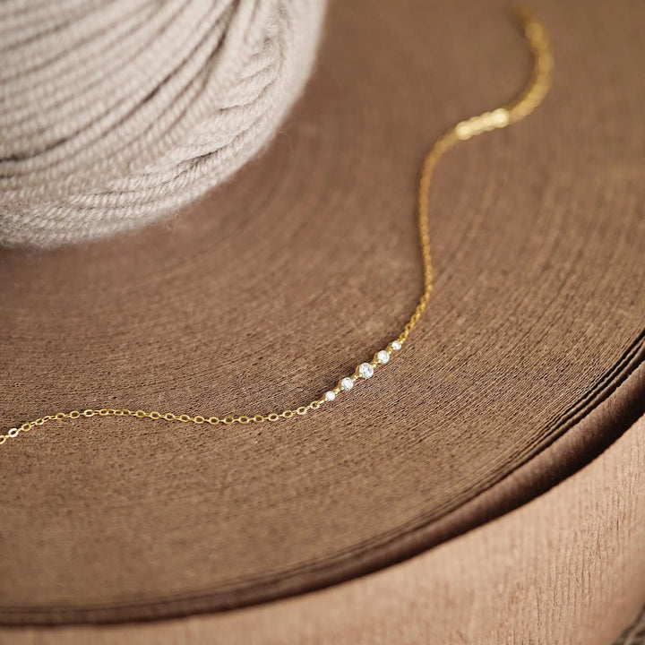 Minimalist Diamond Bracelet