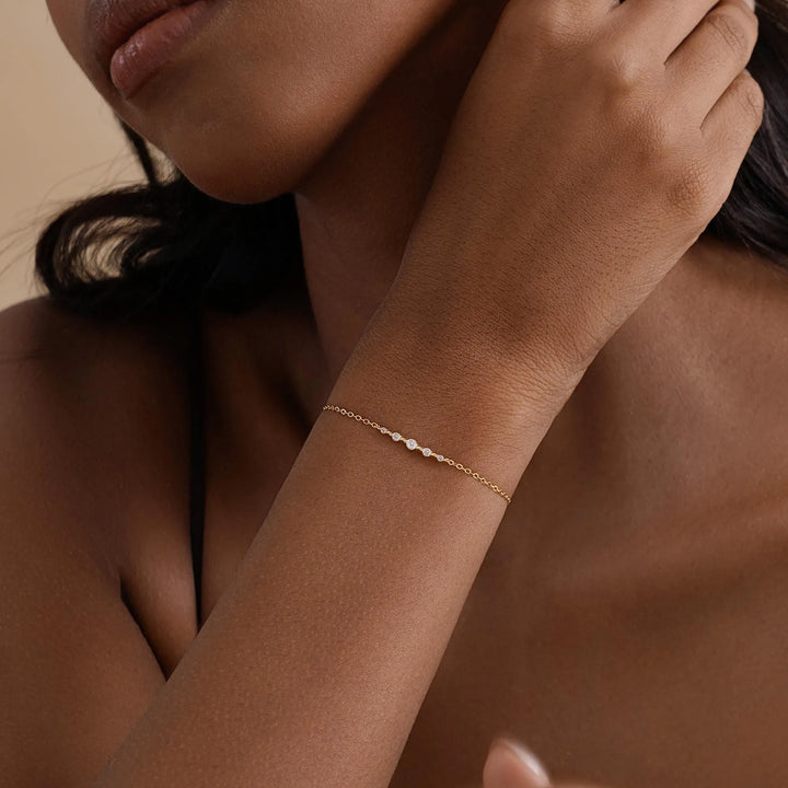Minimalist Diamond Bracelet