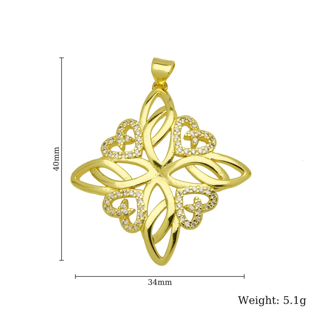 Witch's Mark Gold Diamond Celtic Knot Protection Pendants｜Multi Ancient Pattern Mystic Guardians