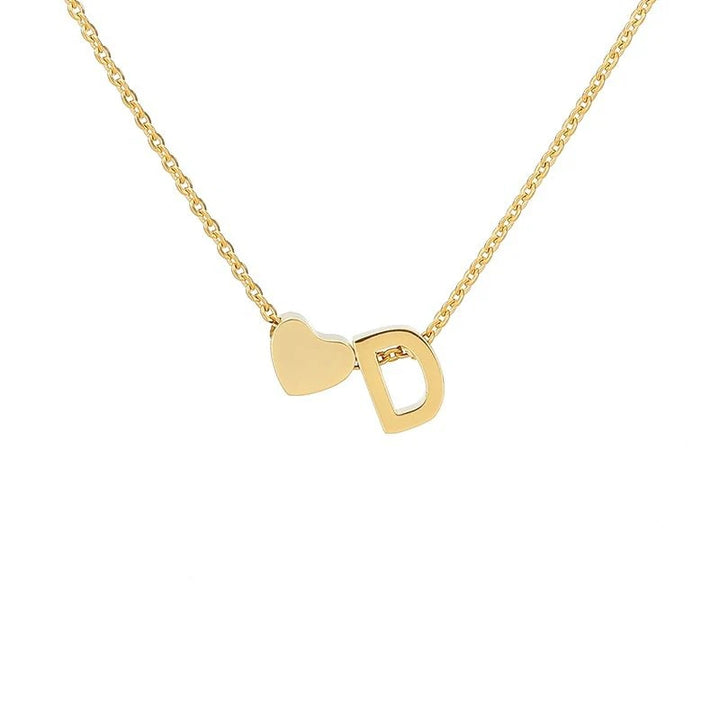 26 Letters Heart Custom Necklace