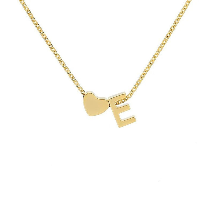 26 Letters Heart Custom Necklace